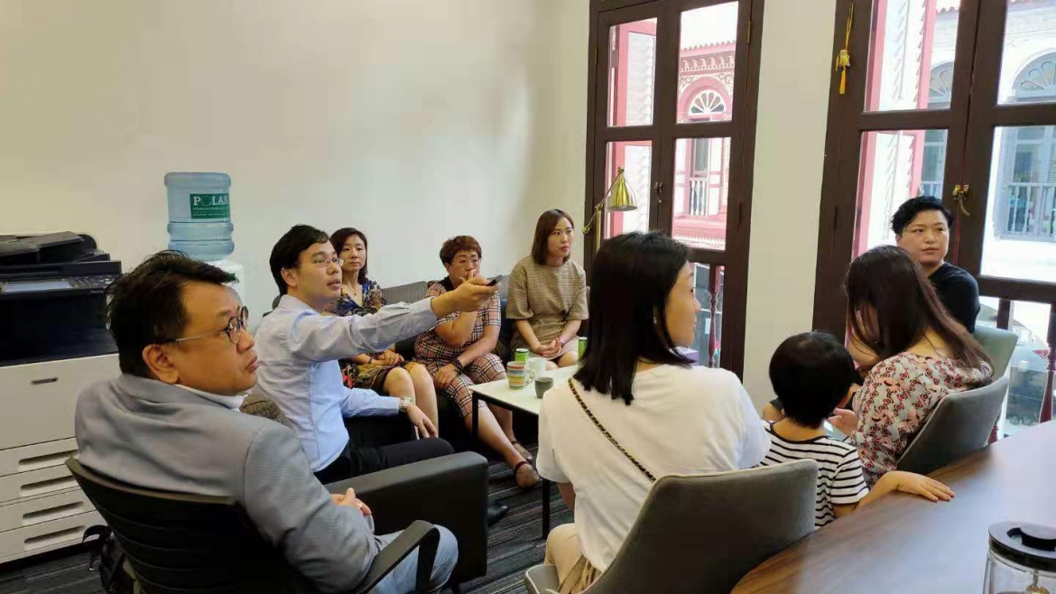 西安、哈尔滨及香港团队相聚在新加坡星瑞教育