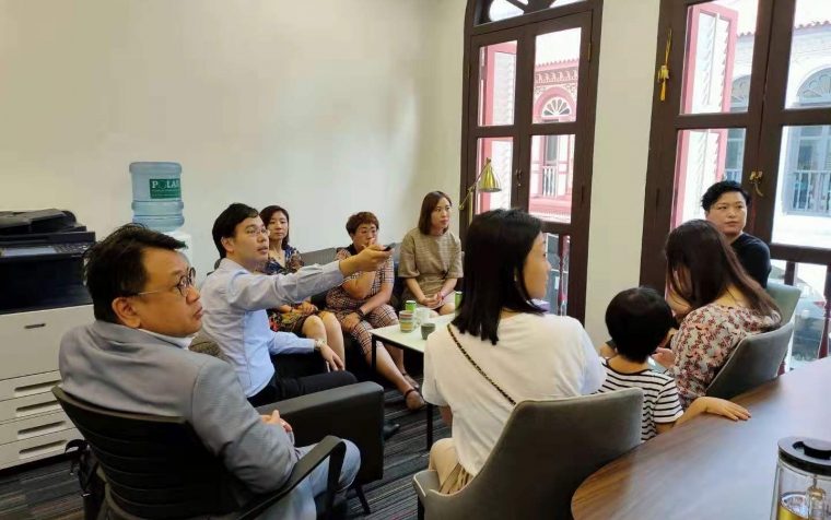 西安、哈尔滨及香港团队相聚在新加坡星瑞教育